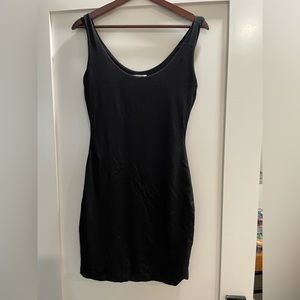 Body on dress with built in bodysuit